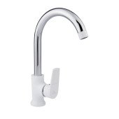 Смеситель для кухни Qtap Polaris WHI 007F Смеситель для кухни Qtap Polaris WHI 007F