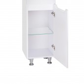 Пенал напольный Qtap Scorpio 350х1900х300 White QT1475PN1901RW