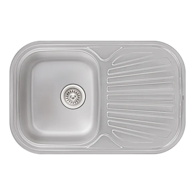 Кухонна мийка Qtap 7448 0,8 мм Micro Decor (QT7448MICDEC08) Кухонна мийка Qtap 7448 0,8 мм Micro Decor (QT7448MICDEC08)