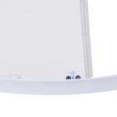 Душова кабіна Qtap Taurus WHI1099AC6 90x90 см без піддона