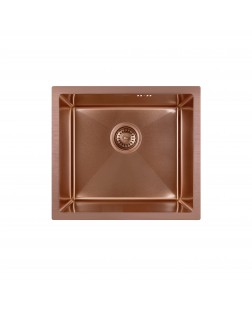 Кухонная мойка Qtap D4843BR 2.7/1.0 мм Bronze (QTD4843BRPVD10)