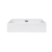 Раковина Qtap Nando K 500х355х125 White с донным клапаном QT12117050KW