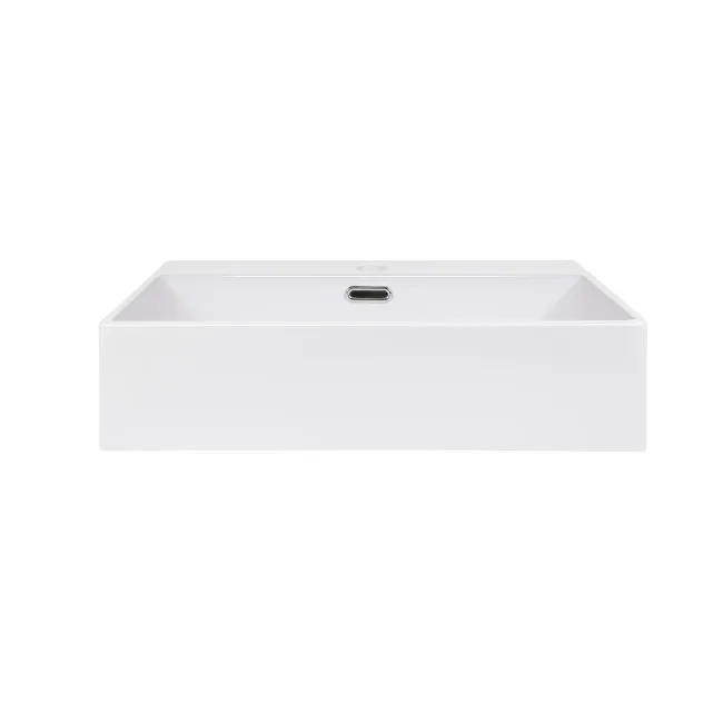 Раковина Qtap Nando K 500х355х125 White с донным клапаном QT12117050KW
