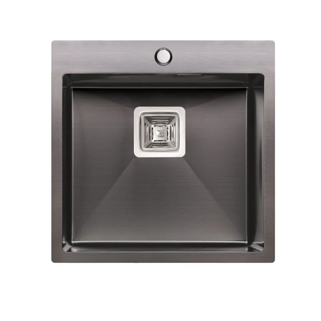 Кухонная мойка Qtap DK5050BL 2.7/1.0 мм Black (QTDK5050BLPVD2710) Кухонная мойка Qtap DK5050BL 2.7/1.0 мм Black (QTDK5050BLPVD2710)