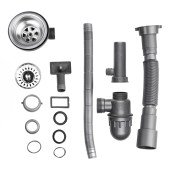 Кухонная мойка Lidz 5050 0,8 мм Satin (LIDZ5050SAT8)