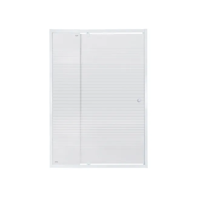 Душевая дверь в нишу Qtap Pisces WHI2013-14.CP5 130-140x185 см, стекло Pattern 5 мм Душевая дверь в нишу Qtap Pisces WHI2013-14.CP5 130-140x185 см, стекло Pattern 5 мм