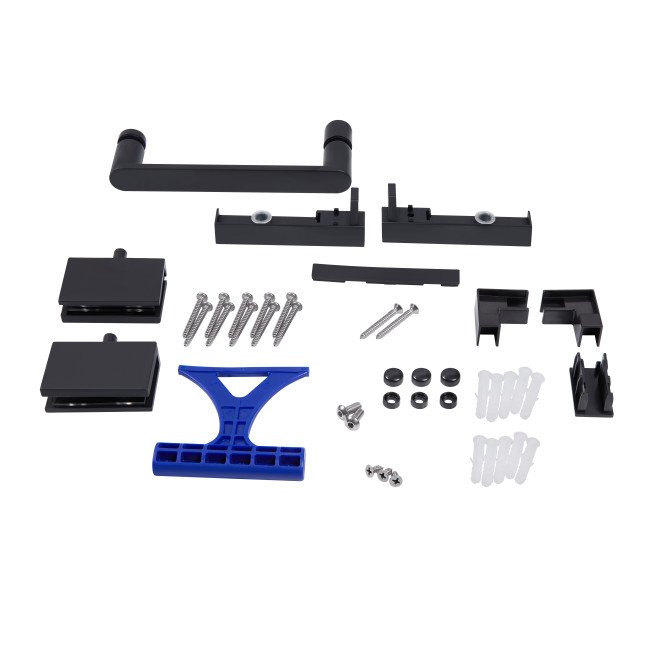 Душевая кабина Qtap Aquarius BLA1099SC6 90x90 см без поддона Душевая кабина Qtap Aquarius BLA1099SC6 90x90 см без поддона