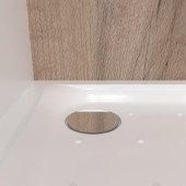 Душовий піддон Qtap Leoscorp 309915 90х90 см. + сифон.
