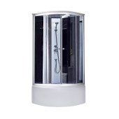 Душевой бокс Lidz Tani SB80x80.SAT.HIGH.GR с поддон с панелью Kupala Душевой бокс Lidz Tani SB80x80.SAT.HIGH.GR с поддон с панелью Kupala