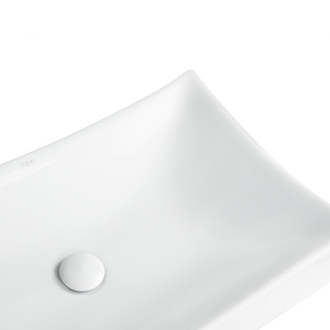 Раковина-чаша Qtap Crow 655х380х140 White с донным клапаном QT05117065HW Раковина-чаша Qtap Crow 655х380х140 White с донным клапаном QT05117065HW