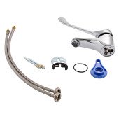 Смеситель для раковины Qtap Lek 1541107C Смеситель для раковины Qtap Lek 1541107C