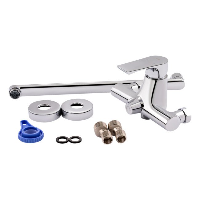 Змішувач для ванни Qtap Milada 3227107GC