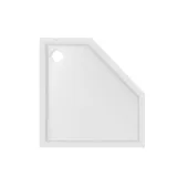 Душова кабіна Lidz Dozorca SC90x90.BLA.LOW.TR, з піддон Diament