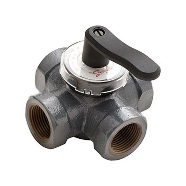 Клапан чотриходовий Danfoss HFE4 1" поворотний (065Z0424)