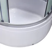 Гідромасажний бокс Lidz Tani SBM120x80L.SAT.HIGH.FR, скло Frost 4 мм