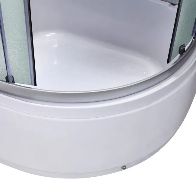 Гідромасажний бокс Lidz Tani SBM120x80L.SAT.HIGH.FR, скло Frost 4 мм