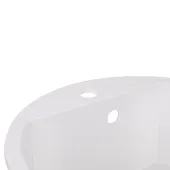 Кухонная мойка Qtap CS D510 White (QTD510WHI650)