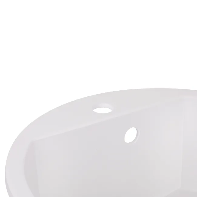 Кухонная мойка Qtap CS D510 White (QTD510WHI650)
