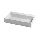 Раковина Azzurra Elegance squared EQA75MB1 Shiny white