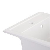 Кухонна мийка Qtap CS 5046 White (QT5046WHI650)