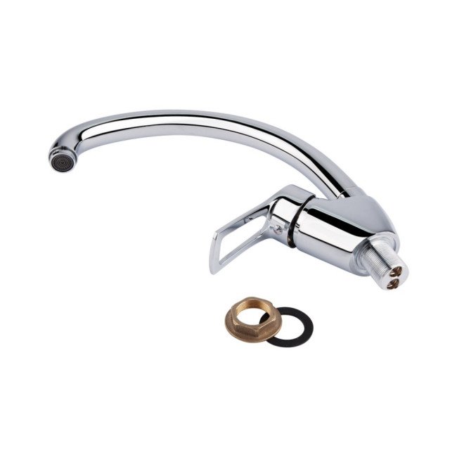 Смеситель для кухни Qtap Hansberg CRM 008F Смеситель для кухни Qtap Hansberg CRM 008F