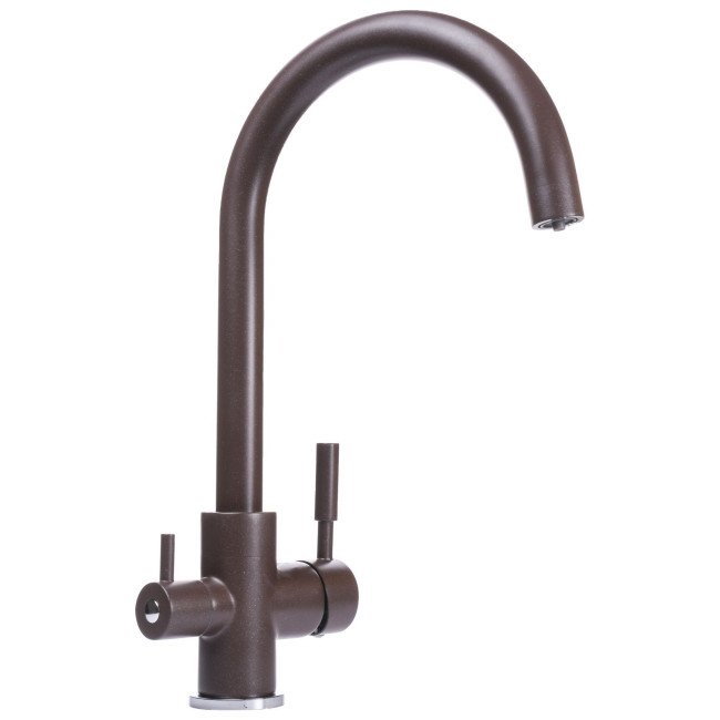 Смеситель для кухни под осмос Globus Lux GLLR-0333-6-MARONE Смеситель для кухни под осмос Globus Lux GLLR-0333-6-MARONE