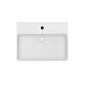 Раковина Qtap Crow 600х450х150 White с донным клапаном QT0511WL032W