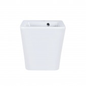 Раковина подвесная моноблок Qtap Tern 370х410х400 White с донным клапаном QT1711G808W