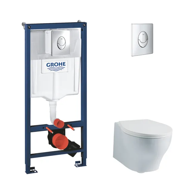 Набор унитаз Azzurra Vera VER100B1SOSK с сиденьем Azzurra Vera VER1848TIF + инсталляция Grohe Rapid SL 38721001 Набор унитаз Azzurra Vera VER100B1SOSK с сиденьем Azzurra Vera VER1848TIF + инсталляция Grohe Rapid SL 38721001