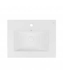 Раковина Qtap Albatross New 600x470x180 White з донним клапаном QT0111750660W