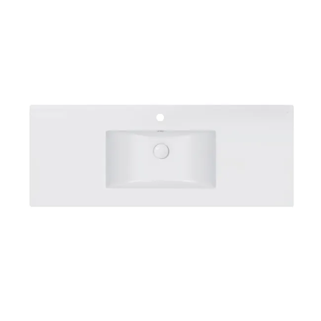 Раковина Qtap Albatross E 1200х460х180 White с донным клапаном QT01119120EW Раковина Qtap Albatross E 1200х460х180 White с донным клапаном QT01119120EW