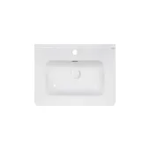 Раковина Qtap Albatross 9H 600х460х180 White с донным клапаном QT01119060HW
