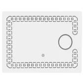 Дзеркало Lidz 140.08.02 700х500 з LED-підсвічуванням