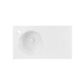 Раковина Qtap Virgo 800х460х300 White с донным клапаном QT1811FL8130ALLW