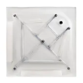 Душевая кабина Lidz Wiezak SC90x90.SAT.LOW.L, стекло Linie 4 мм
