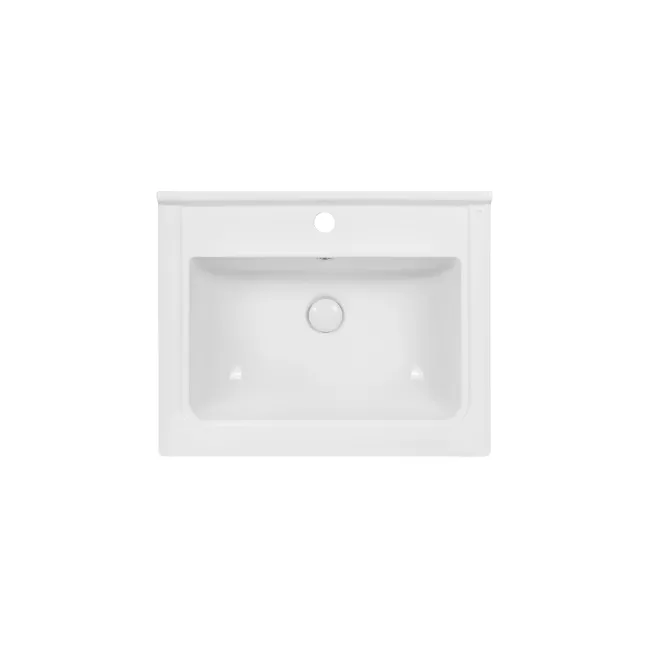 Раковина Qtap Albatross Q 600х480х230 White с донным клапаном QT01115060QW Раковина Qtap Albatross Q 600х480х230 White с донным клапаном QT01115060QW