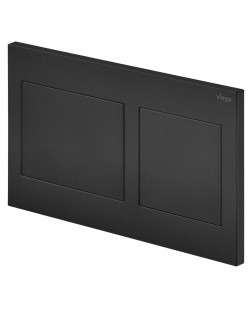 Панель смыва Viega Prevista Style 21, пластик черный матовый (801724)