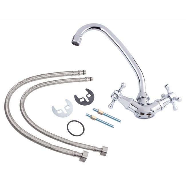 Змішувач для кухні Lidz (CRM) Mayfair 16 272K-1