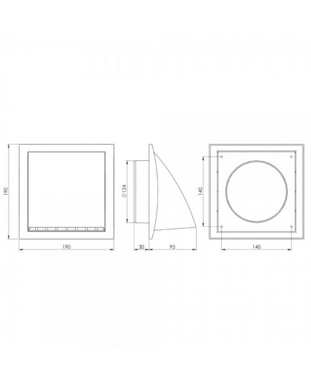 Витяжний ковпак EUROPLAST ND12FV