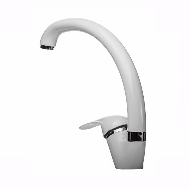 Смеситель для кухни EcoMix GEZ-WHITE-203S 2