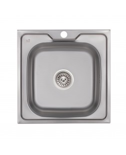 Кухонна мийка Lidz 5050 0,6 мм Decor (LIDZ5050DEC06)