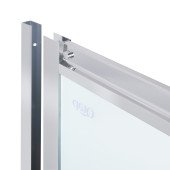 Душевая кабина Qtap Pisces CRM107-9SP5 75-90x75-90 см, стекло Pear 5 мм без поддона Душевая кабина Qtap Pisces CRM107-9SP5 75-90x75-90 см, стекло Pear 5 мм без поддона