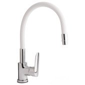 Смеситель для кухни Qtap Linea CRW 007F с рефлекторным изливом Смеситель для кухни Qtap Linea CRW 007F с рефлекторным изливом