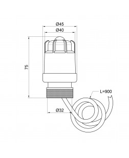 Сервоповід SD Plus M30x1,5 SD347