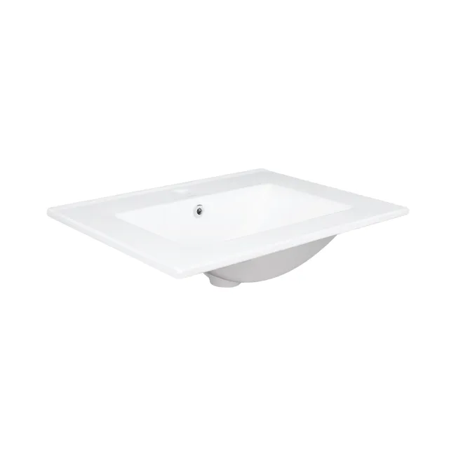 Комплект Qtap Tern 600х580х437 Matt black тумба підвісна + раковина урізна QT1772TPL6023060CMB