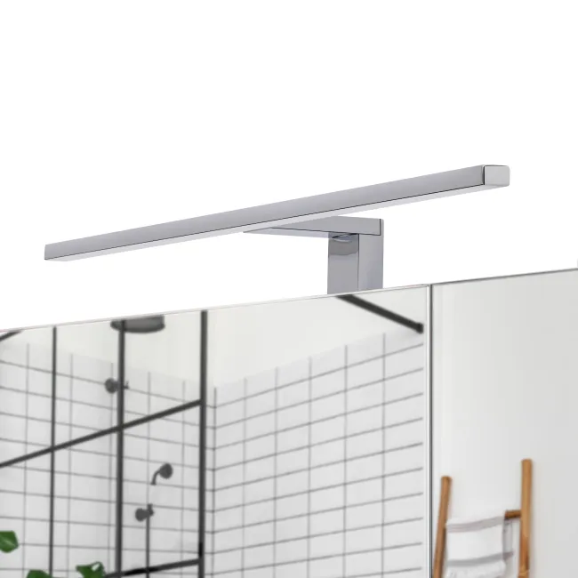 Зеркальный шкаф подвесной Qtap Albatross 800х700х145 White с LED-подсветкой QT0177ZP800LW