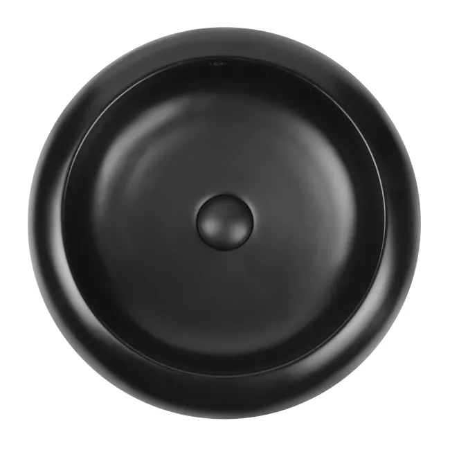 Раковина-чаша Qtap Robin 460x460x100 Matt black с донным клапаном QT13113062MB Раковина-чаша Qtap Robin 460x460x100 Matt black с донным клапаном QT13113062MB