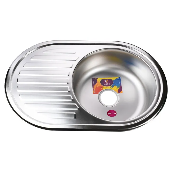 Мийка кухонна Mira MR 7750 E Satin 0.6