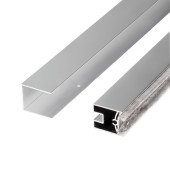 Душевая дверь в нишу Qtap Presto CRM208.P5 80х185 см, стекло Pear 5 мм Душевая дверь в нишу Qtap Presto CRM208.P5 80х185 см, стекло Pear 5 мм