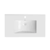 Комплект Qtap Tern 800х580х437 Matt black тумба підвісна + раковина урізна QT1772TPL8023080CMB
